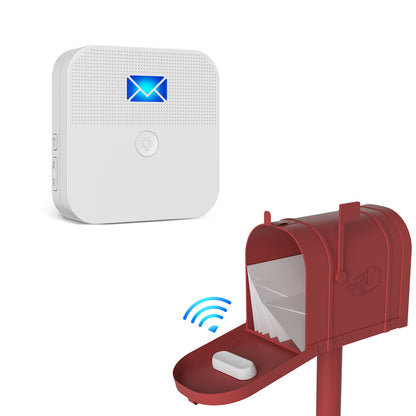 Cotinse Mailbox Alarm System - Wireless Notification for Mail Delivery, 600ft Range, Easy Setup