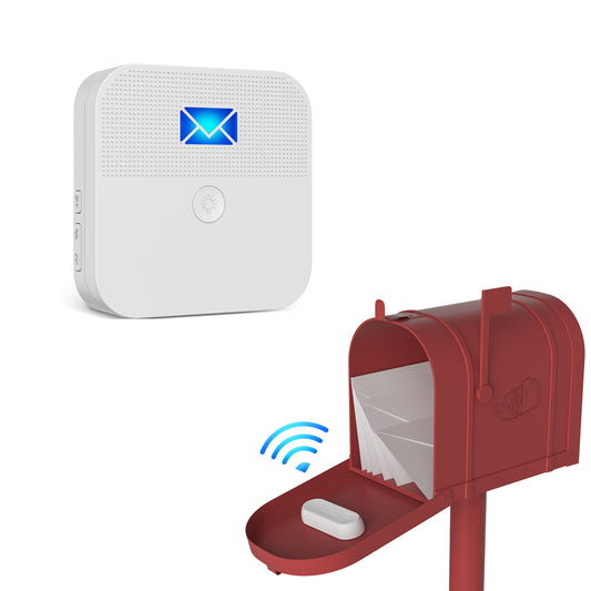 Cotinse Mailbox Alarm System - Wireless Notification for Mail Delivery, 600ft Range, Easy Setup