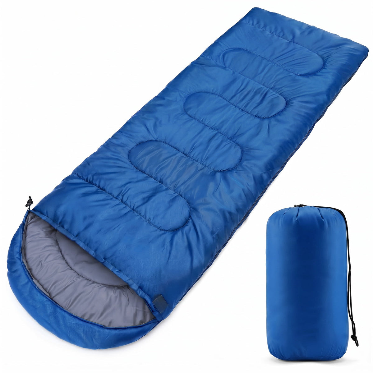 Cotinse Sleeping Bag for Camping -Backpacking Lightweight Sleeping Bag for Adult - 2lb Red