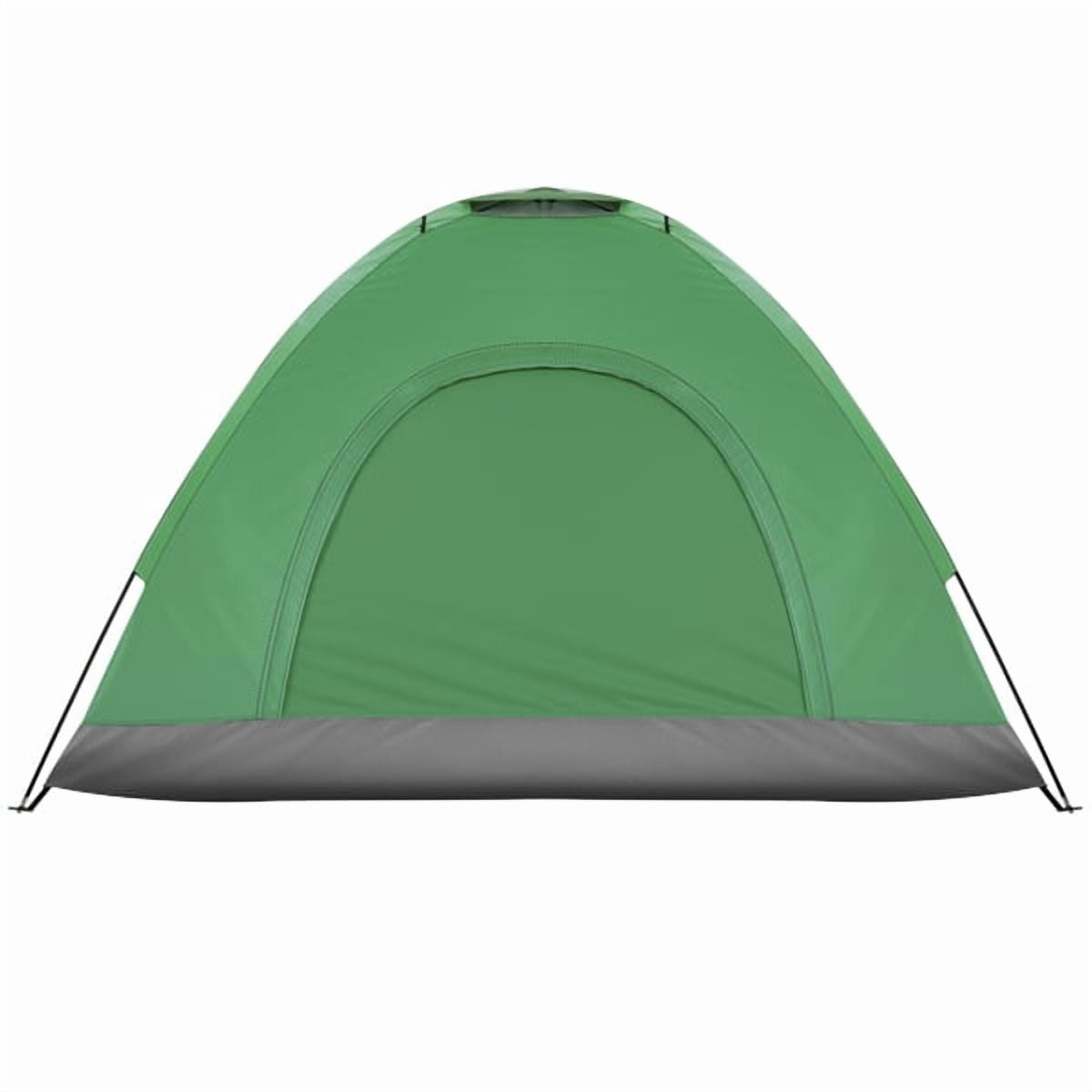 Cotinse 3-4 Person Tent for Camping, Instant Pop Up Camping Tent with Screen Porch, Family Tent for Outdoor/Hiking/Traveling, with Tote Bag, Camp Dome,Green