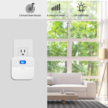 Cotinse Mailbox Alarm System - Wireless Notification for Mail Delivery, 600ft Range, Easy Setup