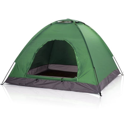Cotinse 3-4 Person Tent for Camping, Instant Pop Up Camping Tent with Screen Porch, Family Tent for Outdoor/Hiking/Traveling, with Tote Bag, Camp Dome,Green