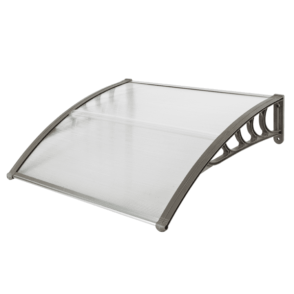 COTINSE 40"x 38" Window Awning for Outside, Front Door Canopy Patio Cover Awnings Exterior Rain and Snow