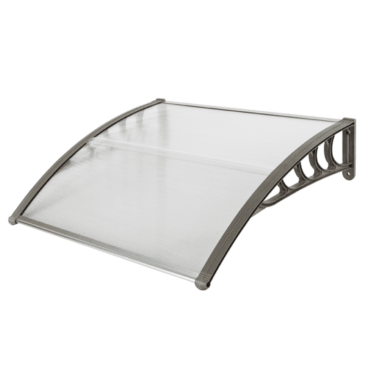 COTINSE 40"x 38" Window Awning for Outside, Front Door Canopy Patio Cover Awnings Exterior Rain and Snow