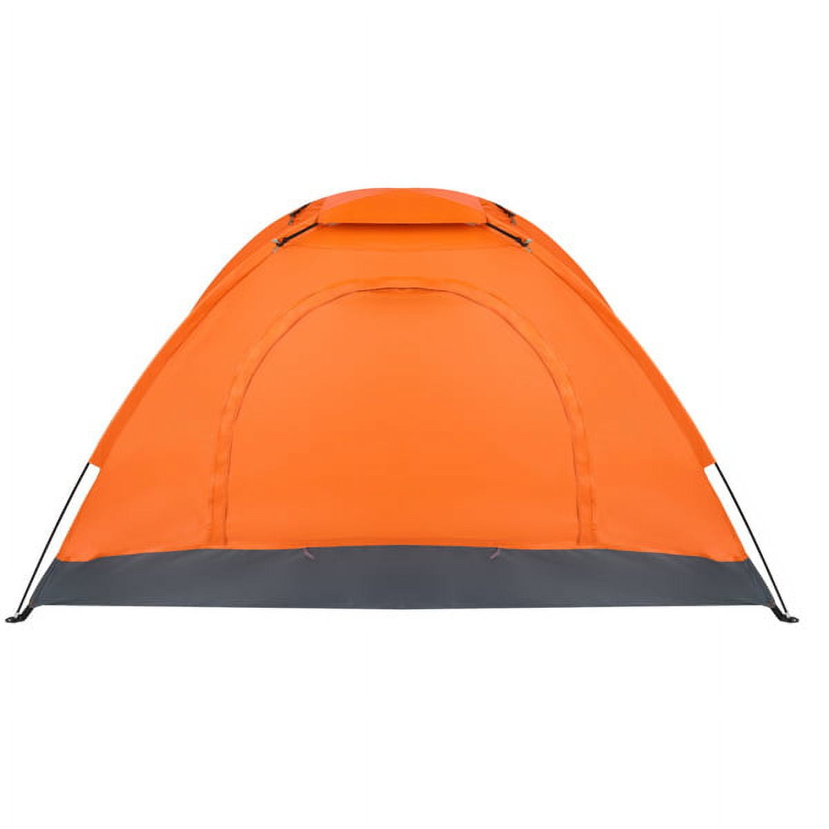Cotinse 3-4 Person Tent for Camping, Instant Pop Up Camping Tent with Screen Porch, Family Tent for Outdoor/Hiking/Traveling, with Tote Bag, Camp Dome,Pink