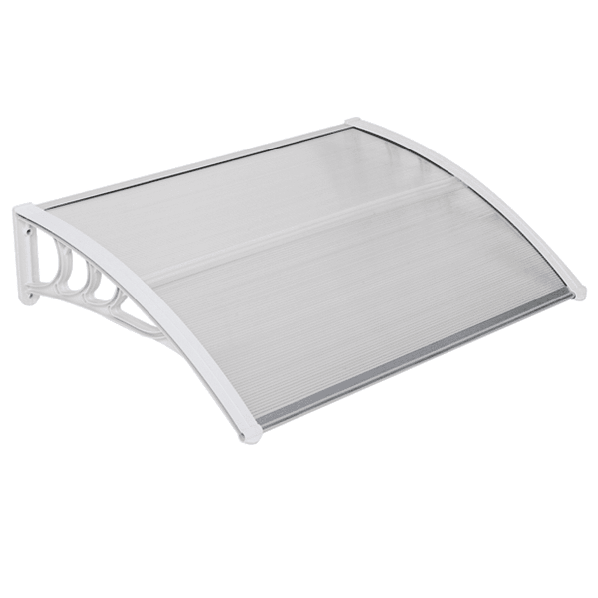 COTINSE 40"x 32" Window Awning for Outside, Front Door Canopy Patio Cover Awnings Exterior Rain and Snow