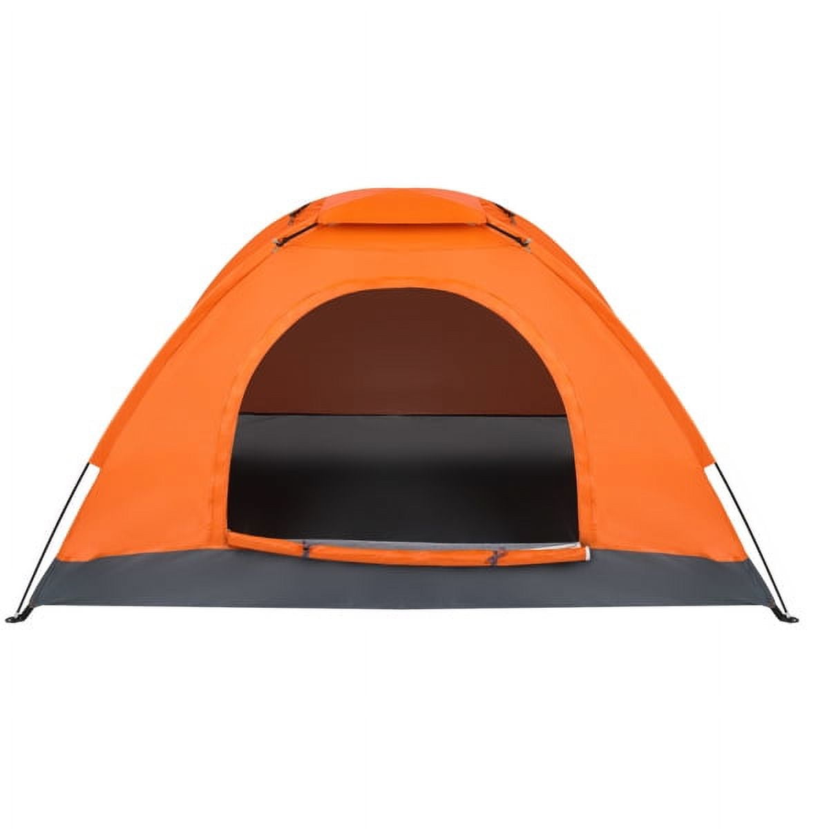 Cotinse 3-4 Person Tent for Camping, Instant Pop Up Camping Tent with Screen Porch, Family Tent for Outdoor/Hiking/Traveling, with Tote Bag, Camp Dome,Pink