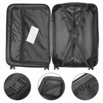 Cotinse Luggage Set Suitcase,3-In-1 Multifunctional Large Capacity Traveling Storage Suitcase Luggage Set,Dark Green