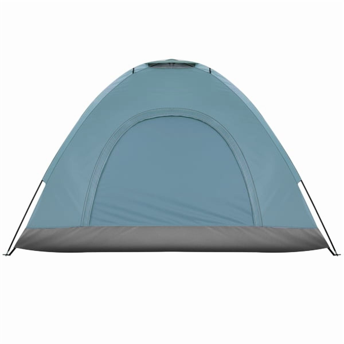Cotinse 3-4 Person Tent for Camping, Instant Pop Up Camping Tent with Screen Porch, Family Tent for Outdoor/Hiking/Traveling, with Tote Bag, Camp Dome,Blue