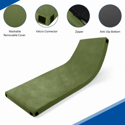 Cotinse 3 Inch Memory Foam Camping Mattress Pad, CertiPUR-US Sleeping Mat Portable Roll Up Mattress for Travel Truck Guest Bed Tent with Travel Bag